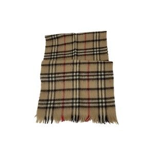 Plaid 100 Percent Lambswool Scarf Made in Uruguay In very good condition